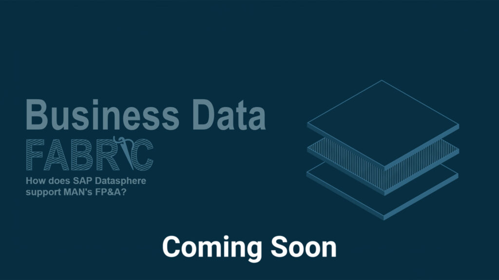 business Data Fabric Coming Soon